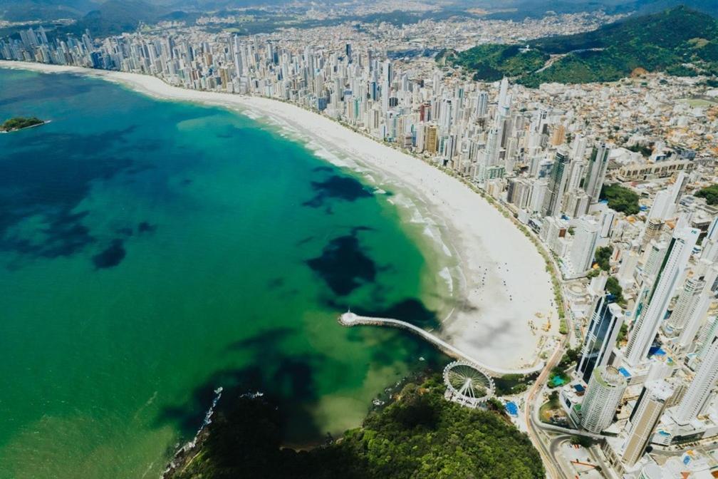 Apartamento Quadra Mar Balneário Camboriú Exterior foto
